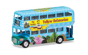 Corgi Cars: CORGI 1/43 The Beatles - London Bus - 'Yellow Submarine (CC82333)