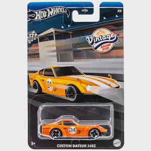 Toys: 2024 Hot Wheels Custom Datsun 240Z #5  VINTAGE RACING CLUB (HRV10)