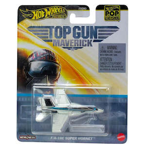 Toys: 2024 Hot Wheels  Premium Pop Culture Top Gun Maverick F/A-18E Super Hornet (HVJ37)