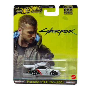 2024 Hot Wheels Premium Pop Culture Porsche 911 (930) Turbo Cyberpunk (HXD95)