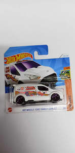 Toys: 2024 HOT WHEELS -Treasure Hunt  #216 HW Vans 3/5- Ford Transit Connect  SHORT CARD (HTF26)