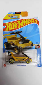 2024 Hot Wheels-TREASURE HUNT - Draggin' Wagon #141 HW RIDE-ONS 4/5 (HTF21)