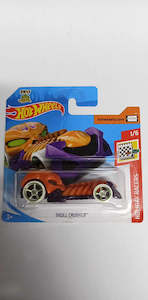 2018 Hot Wheels #7 Holiday Racers 1/6 SKULL CRUSHER -SHORT CARD (FJW18)