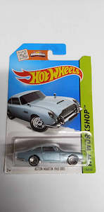 Toys: 2015 Hot Wheels ASTON MARTIN 1963 DB5 #245 - HW Workshop-  (CFM03)