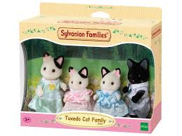 SYLVANIAN FAMILIES Tuxedo Cat Family