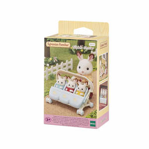 Sylvanian Families: Sylvanian Families Triplets Stroller (5533)