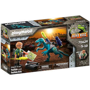 Playmobil  Dino Rise Ready For Battle  (70629)