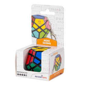 Puzzles: MINI Meffert´s -Mini Skewb, 3D Puzzle, Keychain (M5048)