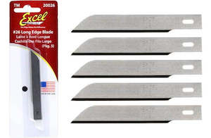 Modelling Tools: Excel #2 Long Blade B26 5 Pack (EXC 20026)