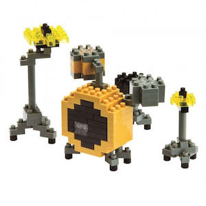 Nanoblock Toys: Nano Blocks Drum Set (nbc 024)