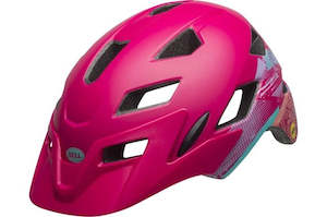 Youth Helmets: Bell Sidetrack Mat Berry Gnarly U/Y (7101816)