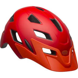 Youth Helmets: Bell Sidetrack Mat Red/Orange U/Y (7101832)