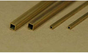 K & S Precision Metals 5 X5MM SQ BRASS TUBE (9853)