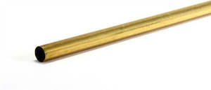 Precision Metals Music Wire: K&S Brass Tube 7/16 x 12" 0.014 (8137)