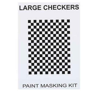 XXXMain Large Checkers Paint Mask (m007l)