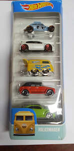 Toys: 2015 Hot Wheels -Volkswagen 5 Pack - (DJD20)