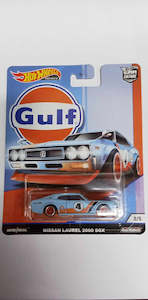 2019 Hot Wheels Premium Car Culture -Nissan Laurel 2000 SGX - Gulf Brand  3/5 (FYN58)