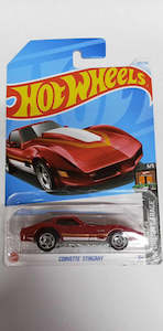 2024 Hot Wheels 109/250 - CORVETTE STINGRAY -5/5 -HW DREAM GARAGE (HTB52)