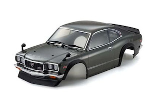 Kyosho Parts 1972 Mazda Savanna GT Tuned Version Green Body Set (KP FAB613GN)