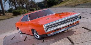 Kyosho 1/10 4WD FAZER Mk2 FZ02L Series Readyset Dodge Charger 1970 Hemi Orange (…