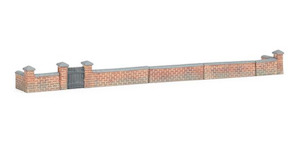 Trains Train Accessories: Hornby Front and Left Hand Victorian Terrace House Garden Wall 2024 Catalogue (HOR R7354)