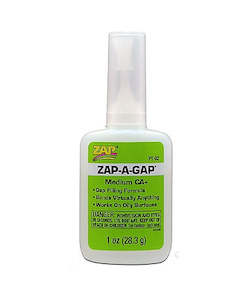 ZAP Superglue Medium Thickness 1oz (28.3g) (ZAP PT02-12)