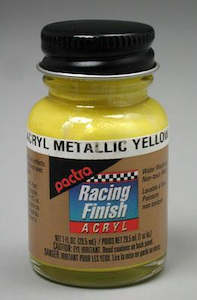 Paints And Adhesives: Pactra R/c Acrylic METALLIC YELLOW 29.5ml (rc5507)