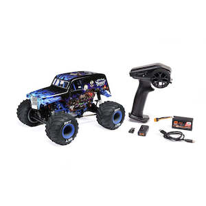 Radio Controlled Cars: Losi 1/18 Mini LMT 4X4 Brushed Monster Truck RTR, Son-Uva Digger (LOS01026T2)