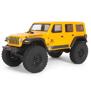 Radio Controlled Cars: Axial SCX24 2019 Jeep Wrangler JLU CRC 1/24 4WD-RTR Yellow (AXI00002V2T2)