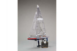 Radio Controlled Boats: KYOSHO FORTUNE 612 III w/KT-431S Racing Yacht Readyset RTR (40042S)