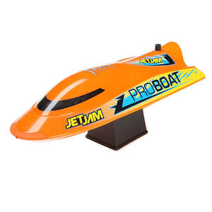 Radio Controlled Boats: PROBOAT Jet Jam 12" Pool Racer Brushed RTR, Orange (PRB08031T1)