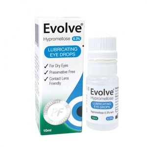 Evolve Hypromellose 0.3% Eye Drops