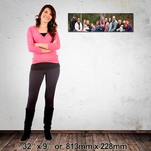 Panoramic Canvas: 813mm x 228mm (32″x9″)