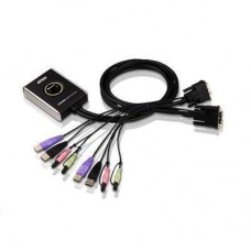 ATEN CS682 2-Port USB 2.0 DVI Cable Cable KVM Switch - One DVI video console con…