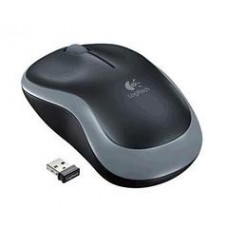 Logitech M185 WIRELESS MOUSE SWIFT GRAY, 1-year battery life, Nano-receiver