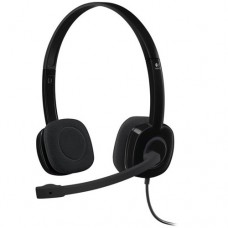 Logitech H151 Headset - Black Single Pin - Stereo