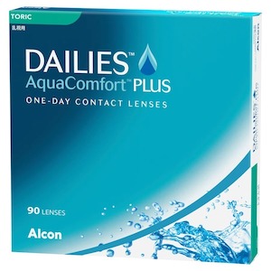 Internet only: Dailies AquaComfort Plus Toric 90pk