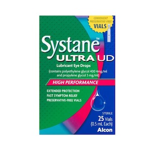 Systane Ultra UD Lubricant Eye Drops 25 x 0.5mL