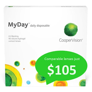 Internet only: MyDay Daily Disposable 90pk