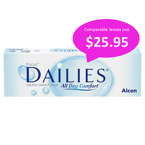 Focus Dailies All Day Comfort 30pk