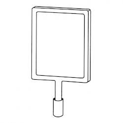 A4 Portrait Signage Holder