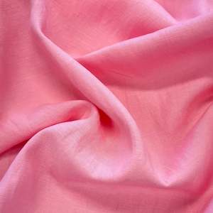 Lightweight Linen Viscose Slub - Carnation