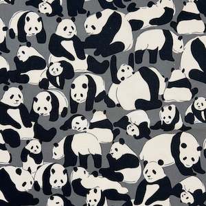 Printed Canvas - Pandas