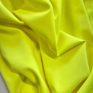 Scuba Nylon Spandex Swimwear Fabric - Neon Yellow