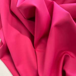 Scuba Nylon Spandex Swimwear Fabric - Barbie