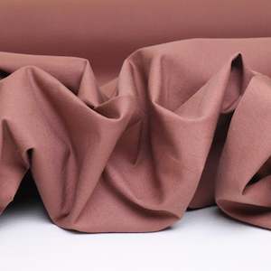 Fabrics textile: Stretch Cotton Poplin - Burgundy