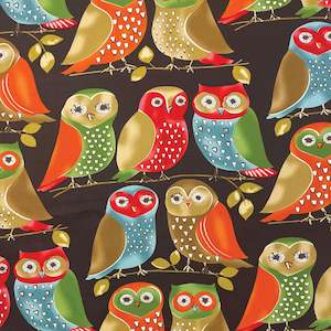 Printed Canvas - Bright Owl