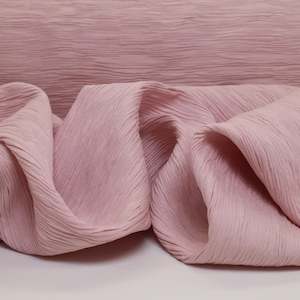 Viscose Crinkle Crepe - Petal Pink