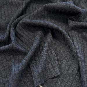 Moxie Wide Rib Knit - Charcoal Mélange