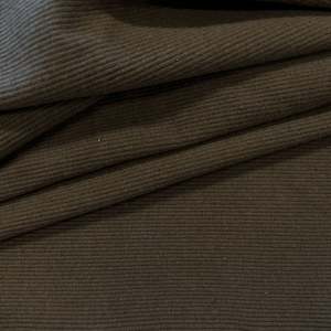 Cotton Elastane 2x2 Ribbing - Khaki